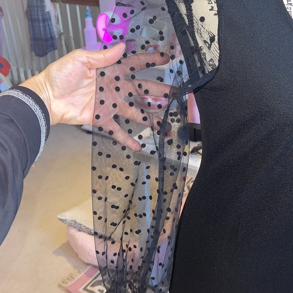 Black Cocktail Dress - Picture 4 of 9